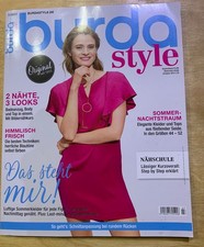 Zeitschrift burda style mit