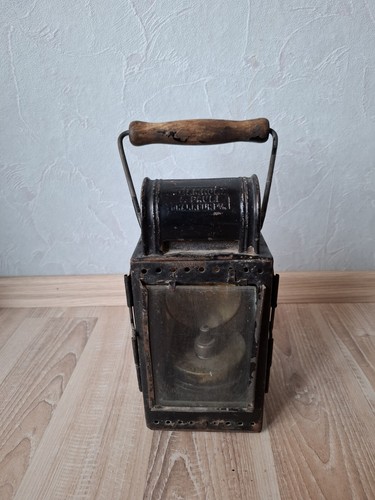 Alte eisenbahnlampe - alte,