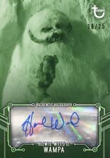 Star Wars ESB Black & White Green [25] Autogrammkarte Howie Weed as Wampa