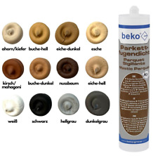 Beko Parkettfugendicht 310ml - 12 Farben Dichtstoff Fugen Laminat Holz ★★★★★