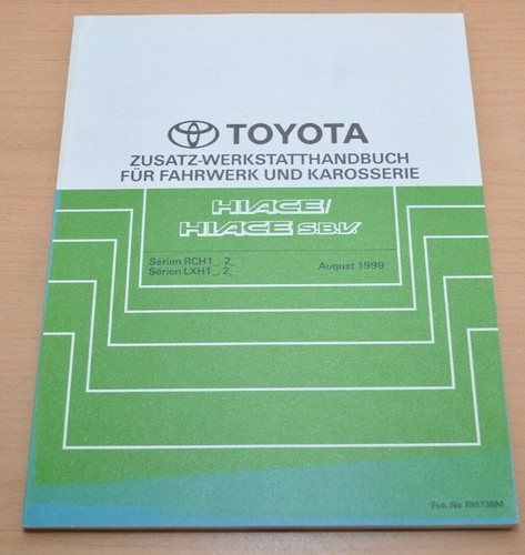 Toyota hiace rch lxh12 - toyota,