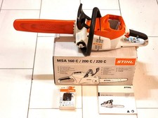STIHL MSA 220 C AP Akku-Kettensäge Motorsäge 35 cm Schwert mit neuer Ersatzkette