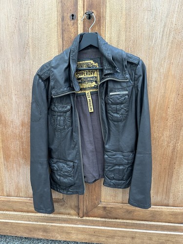 Superdry damen lederjacke - damen,
