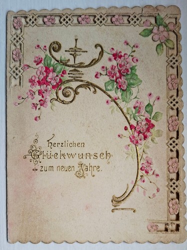 Neujahrsgrüße 1916 - ak, /