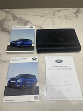 RANGE ROVER SPORT SVR BETRIEBSANLEITUNG KURZREFERENZ BEDIENUNGSANLEITUNG & GELDBÖRSE 18-22