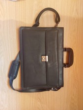 Aktentasche Kunstleder Schwarz