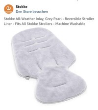 Stokke Xplory wendbare Einlage Lammfell Winter Kinderwagen Fußsack Autositz Pelz