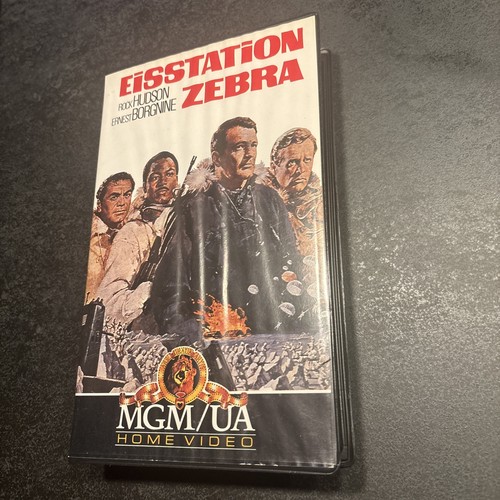 Eisstation zebra mgm vhs - eisstation, mgm/ua