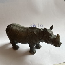 Schleich 14183 Panzernashorn (2000) - Wild Life Nashorn Tier Figur