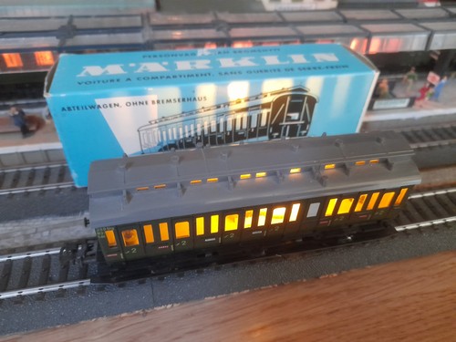 Märklin abteilwagen 4004 mit - abteilwagen,