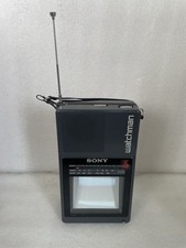 Sony Watchman FD-42E Schwarz Weiß TV Fernseher Rarität Top Condition Getestet ✅