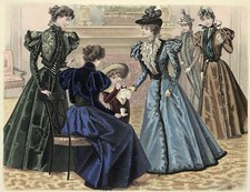 MODEBLATT grossformatiger