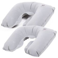 Nackenkissen Aufblasbar Kopfstütze Nackenstütze Auto Flug Reise Reisekissen 2er