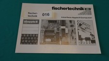 fischertechnik Programmieranleitung * Computing Apple II Computer neuwerig * 016