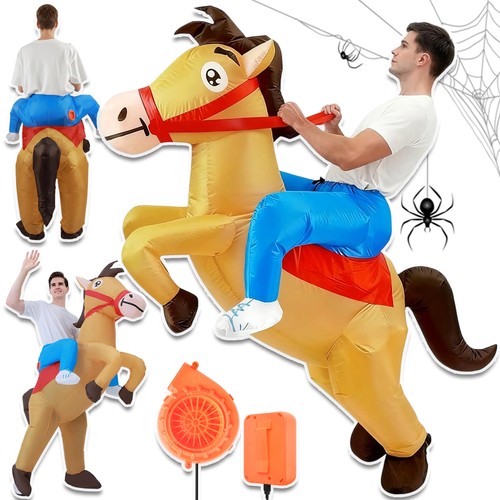 Aufblasbares reitpferd kostüm - aufblasbares,