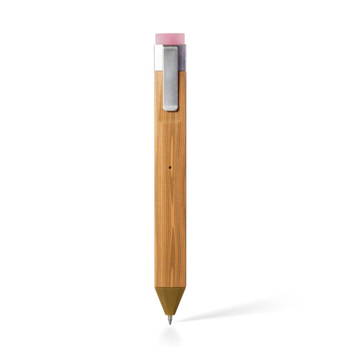 Pen bookmark set holzoptik - pen,
