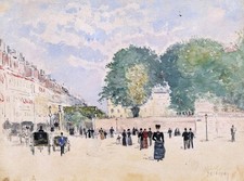 Aquarell Französische