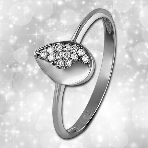 Damen ring blatt 54 - blatt, 54-60