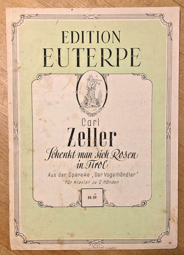 Carl zeller schenkt man sich - carl, ~