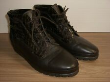 Waldläufer Stiefeletten Gr. UK 7, Stiefel, Gr. 41, Weite H, NEU, dunkelbraun