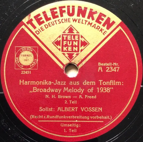 Schellack albert vossen - schellack,