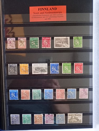 Briefmarken sammlung europa - briefmarken,