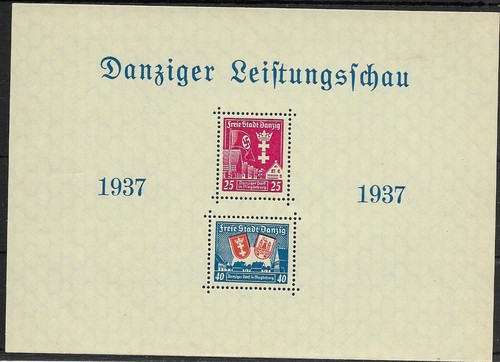 Danzig minr block postfrisch - block,