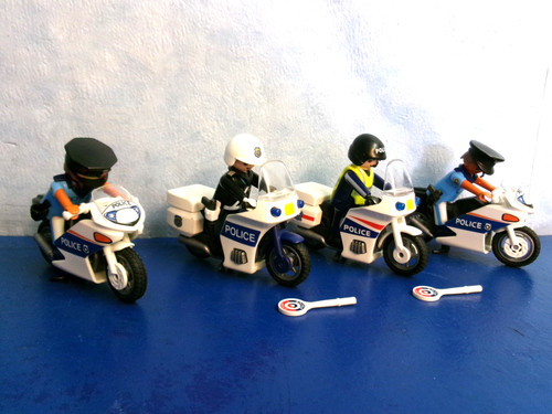 Police motorrad polizei - x,