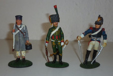 DEL PRADO / NAPOLEONISCHE KRIEGE / 3 versch. FIGUREN SOLDATEN / France / #64#