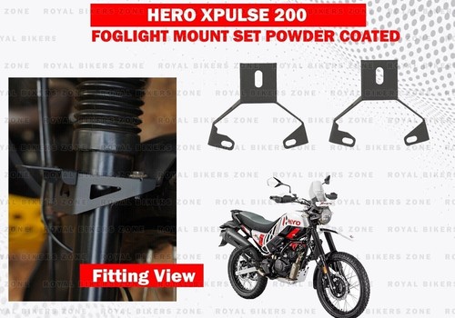 Hero black foglight mount - hero, "black