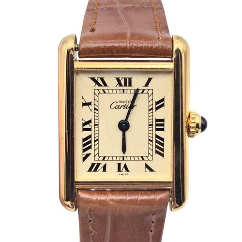 Cartier must tank silber - must,