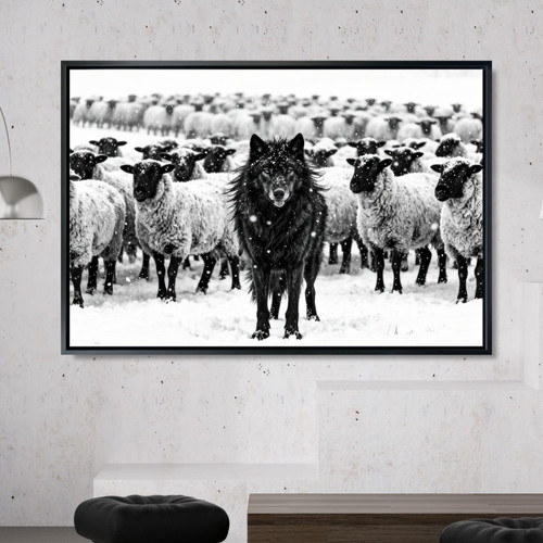Der wolf schafspelz tier - wolf,