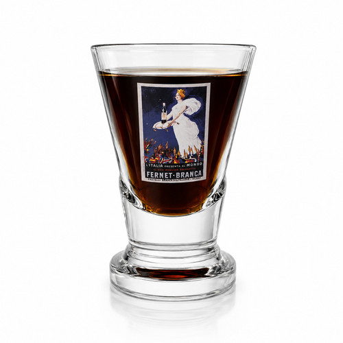 Fernet branca glas pinnchen - glas,