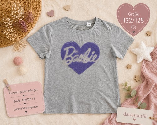 Barbie t shirt herz - h&m,