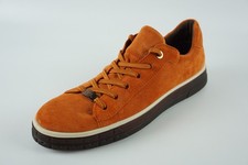 Ara High Soft Schuhe Damen UK Größe 6,5 - 7 Orange Braun Schnürschuhe Halbschuhe