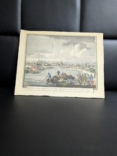 Antiker Kupferstich DRESDEN v. Pieter Schenk um 1700 | Original Vedute |...