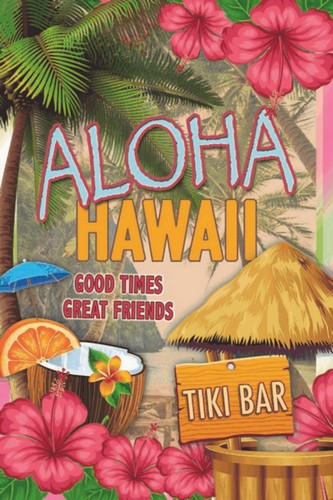 Blechschild cm aloha - 20, 30