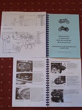 Reparatur Anleitung Handbuch MZ TS 125 150 ES 125/1 150/1 + Nachtrag TS 150