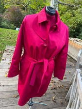 Persona by Marina Rinaldi Now roter Trenchcoat Mantel TRENCH GR 25 46 48 NEU