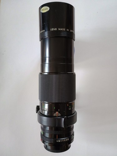 Canon macro objektiv - fd, 200mm