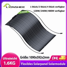 Flexibel Solarpanel Flex Ultraleicht Solarmodul 120W 240W 480W Mono für Wohnmobi