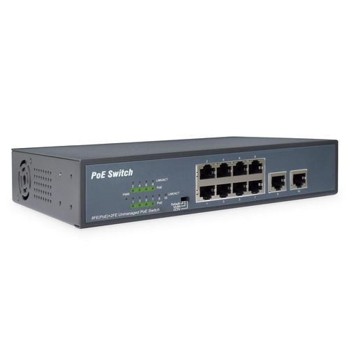 Digitus port fast ethernet - 8-port,