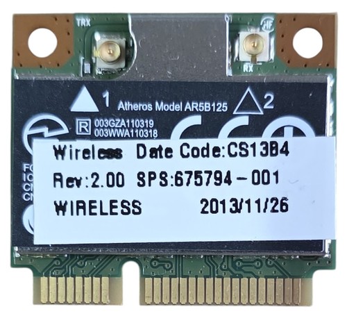 Atheros ar5b125 wlan - ar5b125,