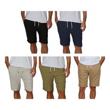riverso Leinen Shorts Herren
