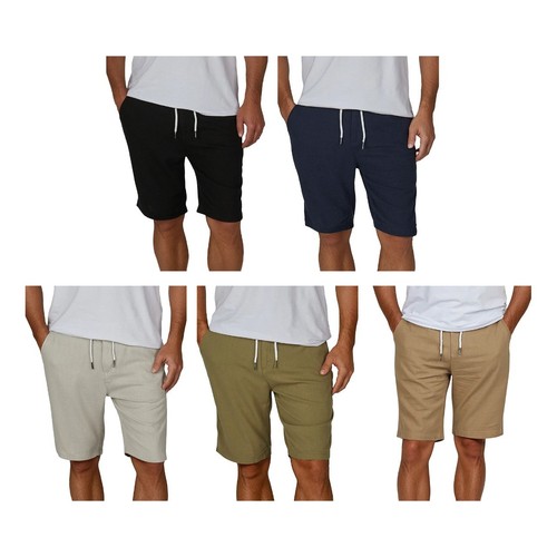 Riverso leinen shorts herren - leinen,