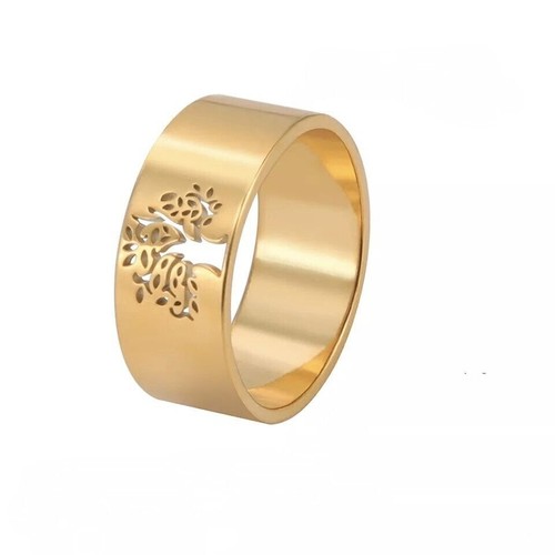 Ring edelstahl baum - edelstahl,