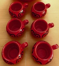 6 Tassen Wächtersbach Sommer