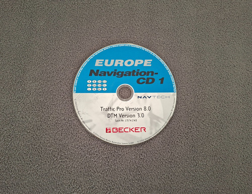 Navigation becker traffic - cd,
