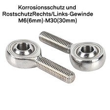 V2A Edelstahl Uniballgelenk