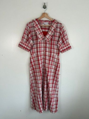 Brora kleid rot weiß - kleid, 12